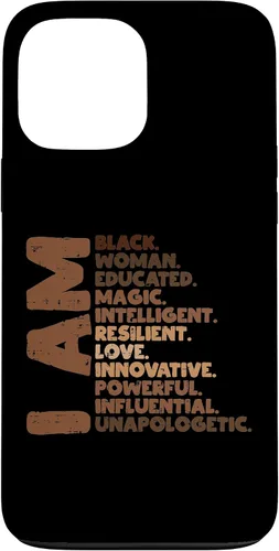 Vista 24 de I Am Black Woman Melanin Africa Pride History BHM Women Gift Case for iPhone 17