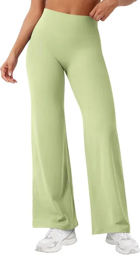 Vista 76 de YEOREO Ease - Leggings rectos para mujer, pantalones de yoga para gimnasio Amarillo (Butter Yellow)