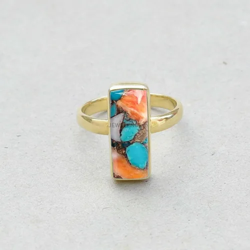 Vista 49 de Anillo de plata de ley maciza superpuesta de oro amarillo de 18 quilates para mujer, anillo de compromiso de plata esterlina, juego de bisel