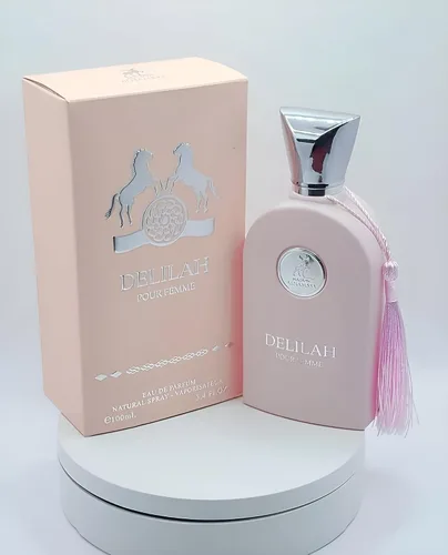 Vista 3 de Lattafa Maison Alhambra Delilah para mujer, perfume en aerosol Eau de Parfum, 3.4 oz (100 ml)