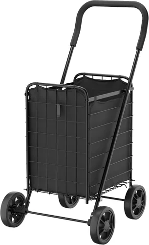 Vista 17 de Carro utilitario rodante WHITMOR 6318 – 2678 Deluxe., Acero, Plateado, L