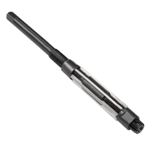 Vista 9 de uxcell Escariador de mano ajustable 10-10.75mm de acero de alta velocidad H8 de 6 hélices rectas herramienta de fresado cortador de fresado métrico