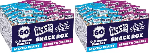 Vista 8 de Welch's Bocadillos de frutas, frutas mixtas y bayas 'N cerezas, 0.8 onzas