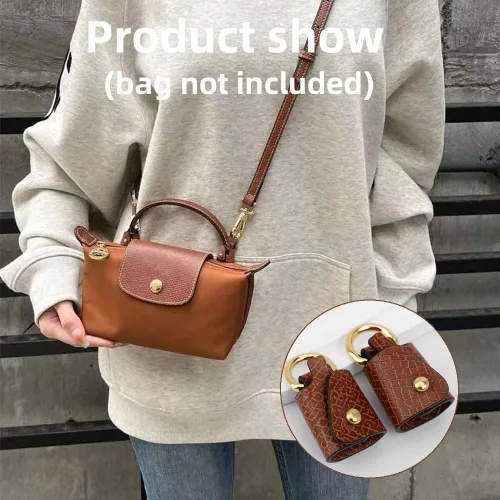 Vista 4 de Chispee Correa para bolsa, accesorios para bolsa de hombro, bolsa cruzada de bola de masa hervida, accesorios de conversión perforados para correa