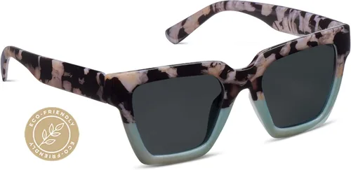 Vista 2 de Peepers by PeeperSpecs Women's Out of Office Sun Square Polarized, No Correction Sunglasses