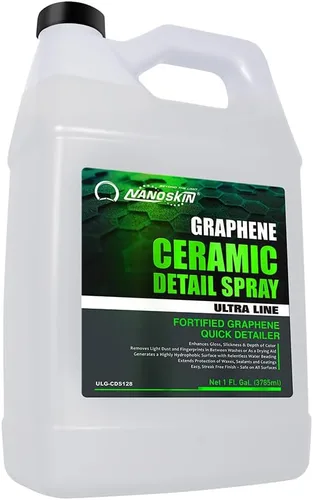 Vista 9 de Nanoskin Espray de grafeno cerámico para detalle 16 oz – Detalle rápido sin agua hidrofóbico para el detalle del automóvil Extiende ceras