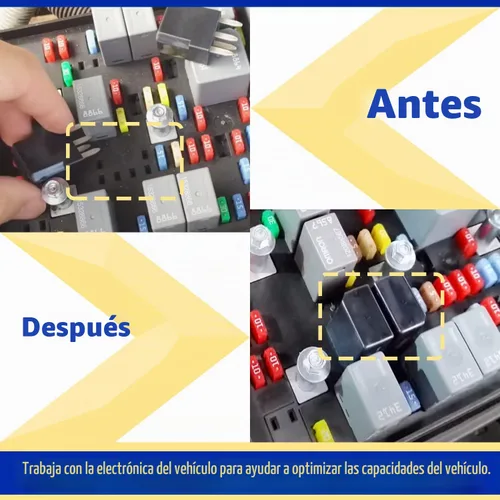 Vista 5 de 15016745 Relé A/C de 4 pines para faros delanteros GM Chevrolet Trailblazer Buick GMC Fuse Module Probado Relé multiusos