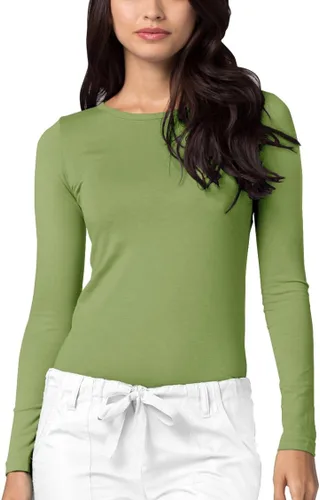 Vista 43 de Adar Underscrubs para Mujeres - Camiseta Underscrub de Manga Larga Comfort Aguamarina (Aquamarine)