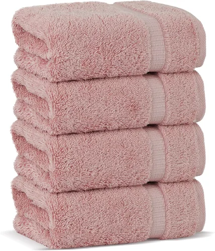 Vista 93 de Chakir Turkish Linens Toallas turcas de alta calidad 100% algodón para baño, toallas de baño grandes de 30 x 60 pulgadas (4 piezas, aguamarina)