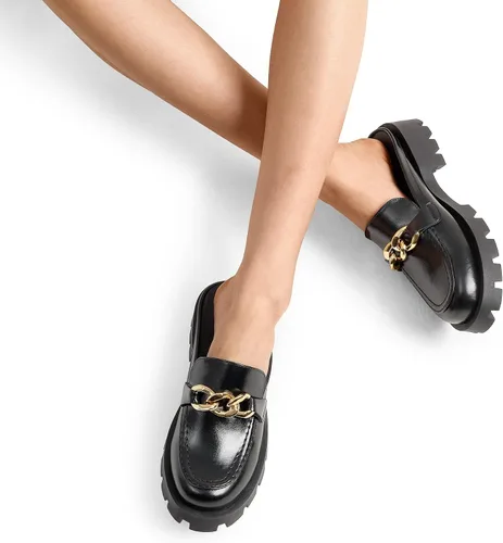 Vista 7 de DREAM PAIRS Mocasines para mujer, sin cordones, con plataforma, gruesos, cómodos, gruesos, planos, mocasines