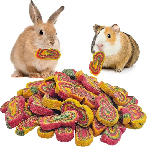 Vista 11 de Fhiny Juguetes masticables de conejo, 30 palitos naturales para masticar, hechos a mano, conejillo de indias, golosinas molares para dientes