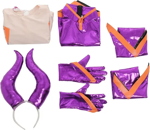 Vista 5 de miccostumes - Disfraz de cosplay para mujer con cuernos de espuma