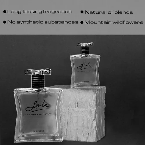 Vista 8 de Laila By Geir Ness Eau De Parfum Spray - Fragancia fresca, aireada y limpia de larga duración