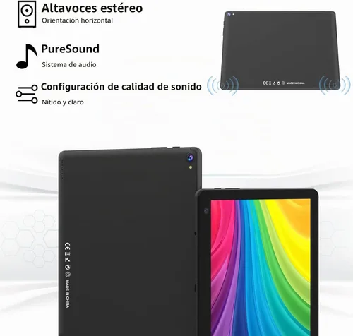 Vista 6 de COOPERS Tablet Android de 10 pulgadas, 6 GB de RAM+32 GB ROM tabletas de computadora compatibles con 1 TB expandir, pantalla táctil IPS de 1280 *
