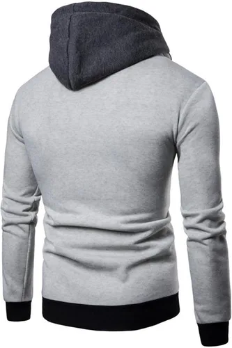 Vista 7 de EELHOE Hoodie Sweatshirts for Men Midweight Cotton Long Sleeve Tops with Hood Stretch Loose Fit Athletic Pullover