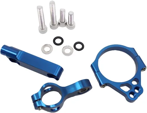 Vista 3 de FXCNC Racing motocicleta CNC amortiguador de dirección estabilizador búfer kit de montaje compatible con VERSYS 1000 2012-2016 black