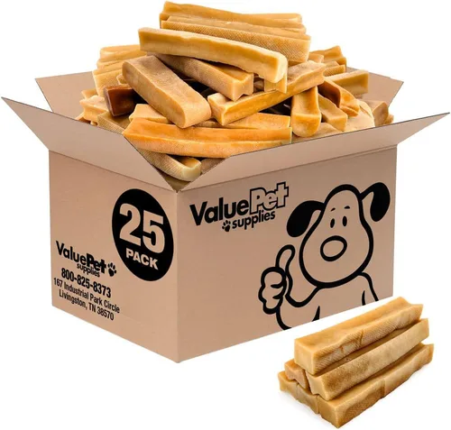 Vista 10 de ValueBull Himalayan Yak Cheese - Masticables para perros, medianos, 50