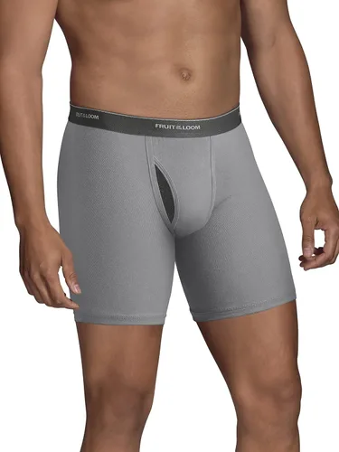 Vista 2 de Fruit of the Loom Men's Coolzone Boxer Briefs (Assorted Colors)