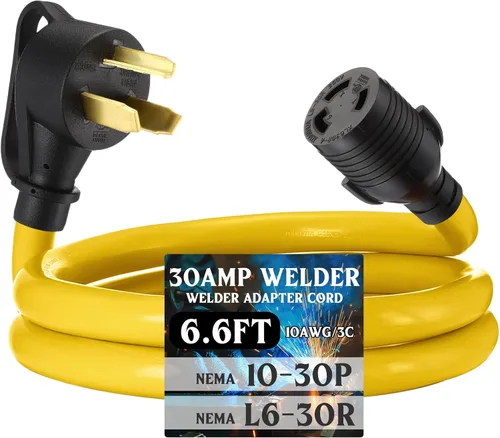 Vista 19 de Tellegloww - Cable adaptador para soldador de 30 amperios NEMA 10-30P a L6
