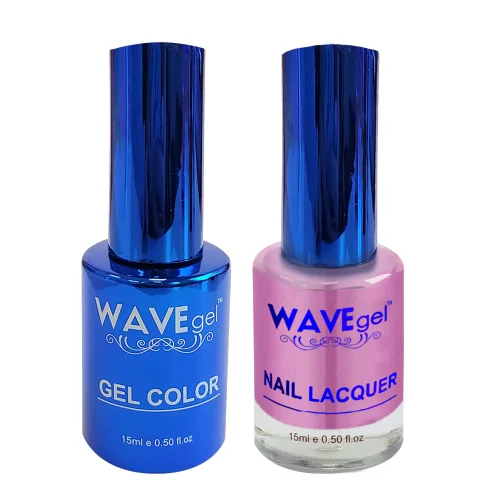 Vista 54 de WAVEGEL - Juego dúo de gel y esmalte de uñas a juego - Colección Royal - #001 ¡Blanco sobre blanco! I 0.5 onzas