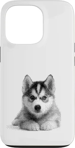 Vista 10 de Cute Siberian Husky for Dog Mom and Paw Parents Case for iPhone 16