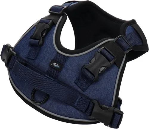 Vista 7 de Hakusan: arnés para perro, acolchado, ajustable, diseño sin tirones, seguridad, marca japonesa, perro pequeño, perro mediano