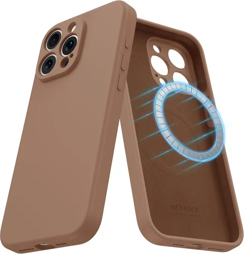 Vista 44 de Funda de silicona con soporte para iPhone 17 Pro [compatible con MagSafe] [Protección completa de la cámara] (6.3 pulgadas 2025), fundas de teléfono