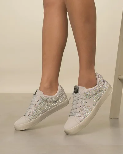 Vista 8 de Joann - Zapatillas de deporte con suela de goma y cordones