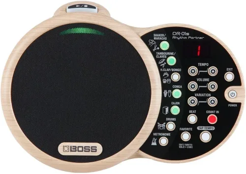 Vista 5 de Boss DR-01S Rhythm Partner Acoustic Music Machine Bundle