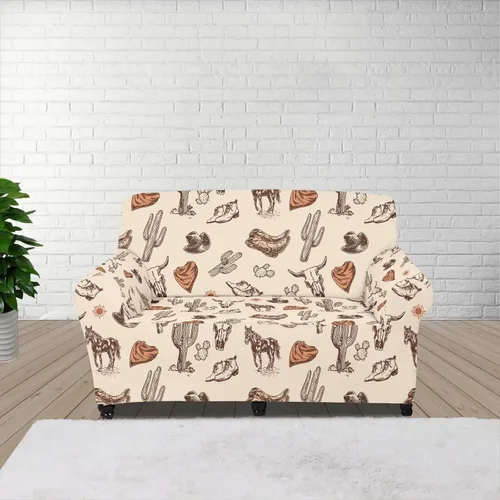 Vista 153 de ZOUTAIRONG Fundas elásticas para sofá con estampado de ramas de camuflaje 3D para sofá, funda para muebles de un solo cojín, decoración del hogar u