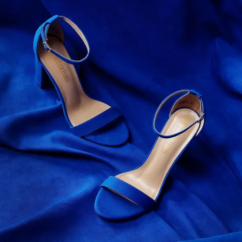 Vista 5 de DREAM PAIRS - Sandalias de tacón alto y grueso para mujer