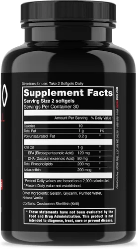 Vista 7 de Jocko Fuel Paquete de suplemento de aceite de krill Omega 3 y Guerra Fría