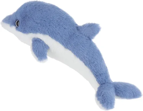 Vista 3 de Apricot Lamb Peluche de delfín azul oscuro para niños, juguetes de peluche suaves y lindos para bebés niñas y niños, 12 pulgadas
