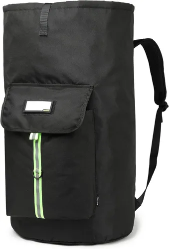 Vista 10 de mochila de lavandería, bolsas de lavandería extra grandes y resistentes, mochila de lavandería para estudiantes universitarios, cierre de cordón