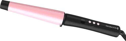 Vista 13 de Colección Remington T Studio Salon perla plancha digital para crespos de cerámica, Rosado