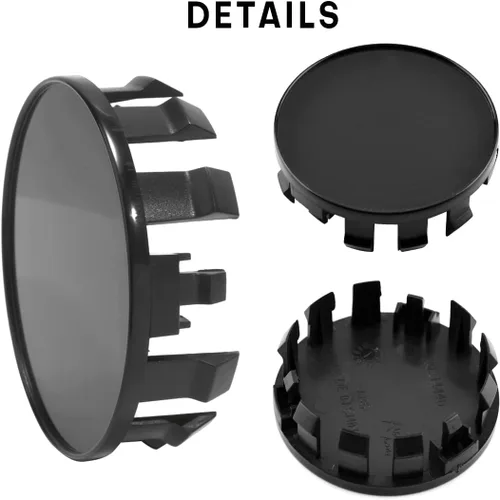 Vista 7 de Tapacubos centrales de rueda de 2.76 pulgadas para Nissan Armada 2004-2015 Pathfinder 2005-2012 Frontier 2005-2021 Titan 2004-2015 Xterra 2005-2015