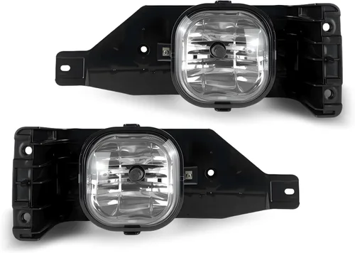 Vista 14 de Luces antiniebla LED y DRL para compatibles con Dodge Dakota 1997 1998 1999 2000/Dodge Durango 1998-2000, un par de luces antiniebla delanteras