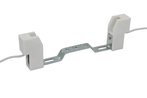 Vista 2 de Creative Hobbies Enchufe halógeno de doble extremo de 5 1/2 pulgadas con soporte, ideal para luces de trabajo y luces de inundación Paquete de 2