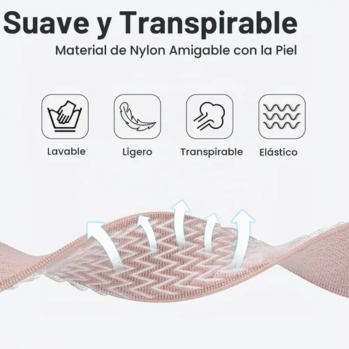 Vista 3 de Ouwegaga Banda elástica compatible con Fitbit Versa 4 bandas/Sense 2/Sense/Versa 3 bandas para mujeres y hombres, correa deportiva ajustable de A1
