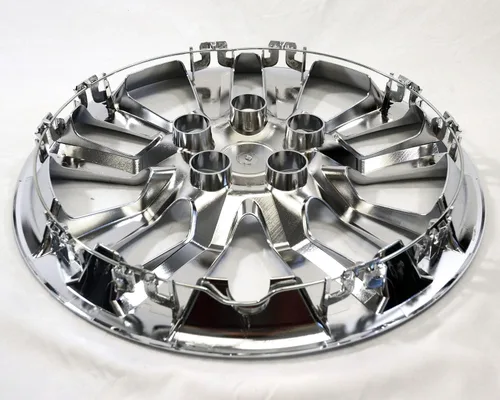 Vista 7 de Juego de 4 tapacubos cromados a presión de 16" para Altima 2013-2018 Cromo
