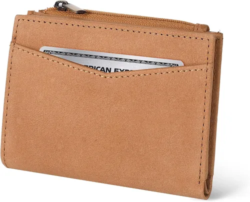 Vista 13 de Oak Leathers Cartera de cuero para mujer – Monedero pequeño RFID para tarjetas de crédito y soporte de identificación para damas, regalo