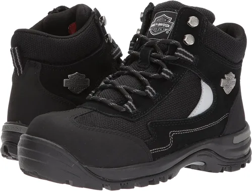 Vista 7 de Harley-Davidson Footwear Waites CT - Botas para mujer, Negro, B(M) US