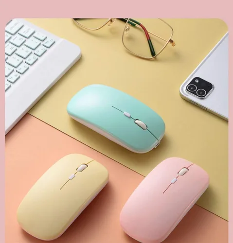 Vista 6 de Galaxy Tab S6 Lite 10.4 pulgadas 2024/2022/2020 Funda de teclado táctil con mouse Lindas teclas redondas Touchpad Slim Smart Magnético Desmontable