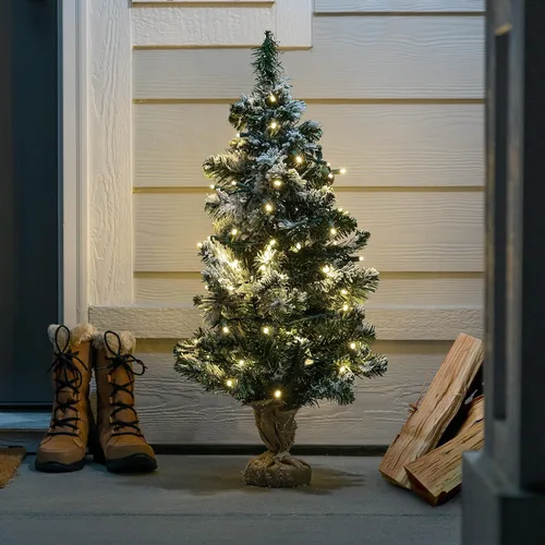 Vista 2 de HLO Lighting Luces de Navidad LED verde azulado de 0.197 in Mini luces LED de Navidad de gran angular para uso en interiores y exteriores 70