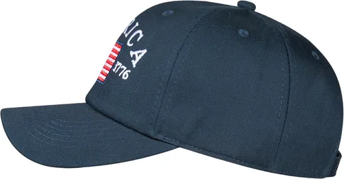 Vista 96 de IIN Gorra de béisbol con bandera estadounidense para hombres y mujeres, de perfil bajo, militar, militar, militar, para papá