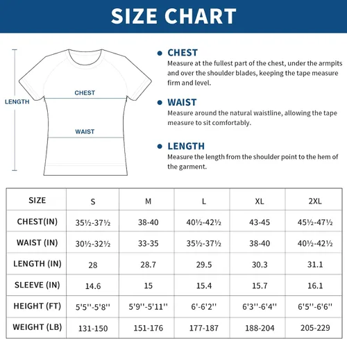 Vista 5 de NAVISKIN Camisas de protección contra erupciones para hombre, camisetas de natación FPU 50+ con protección solar ultravioleta, camisas de manga