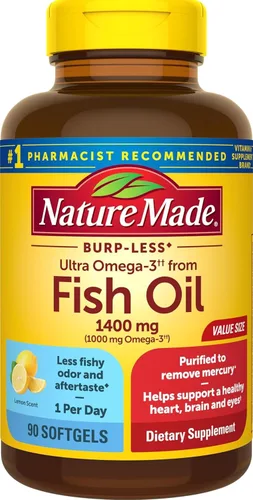 Vista 15 de Nature Made Aceite de pescado con omega 3, cápsulas blandas de 1000 mg, 150