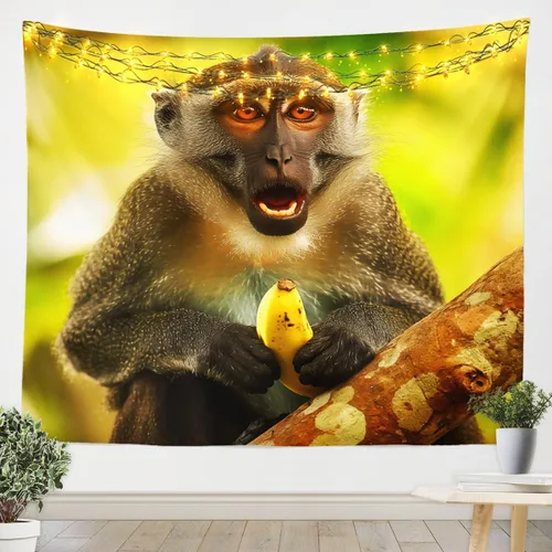 Vista 9 de Tapiz de juegos para niños pequeños de 51 x 59 pulgadas, tapices de decoración de sala de juegos para adolescentes, consola de juegos para niños