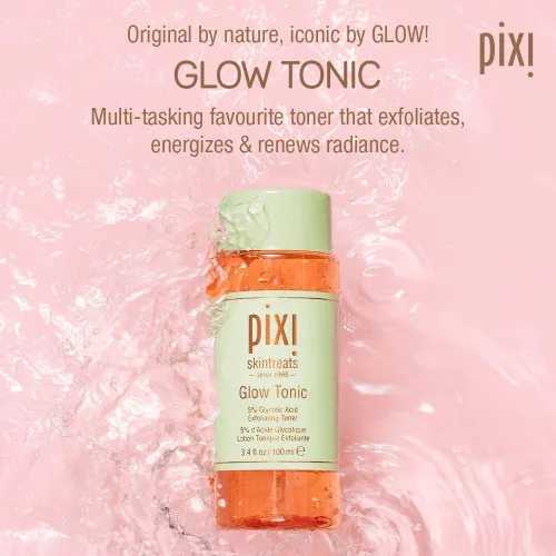 Vista 2 de Pixi, Tónico para brillo con aloe vera y ginseng, 3.4 fl oz