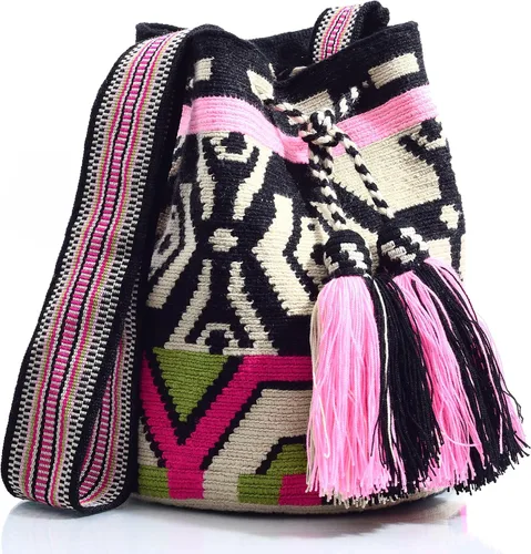 Vista 2 de WYOU Designer Collection Hobo Bag Wayuu Crochet, Large
